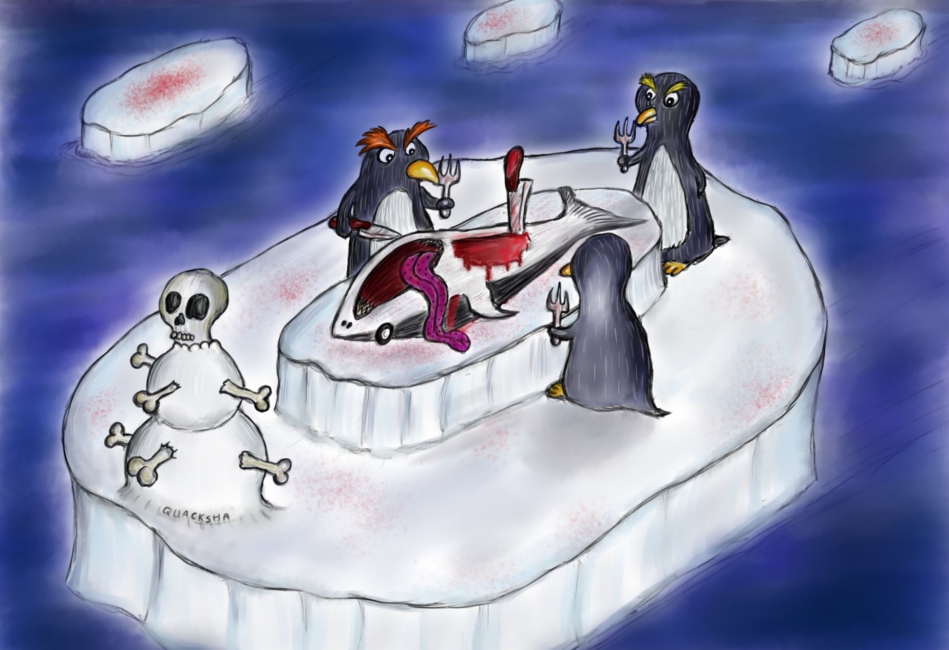 Пингвины моей мамы вк. Пингвин на ужин. Пингвины моей мамы.