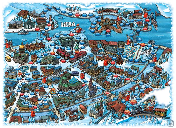 Детская карта санкт петербурга