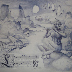 Сатир играющий свою мелодию( Lupercalia)