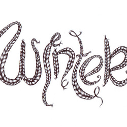 winter lettering