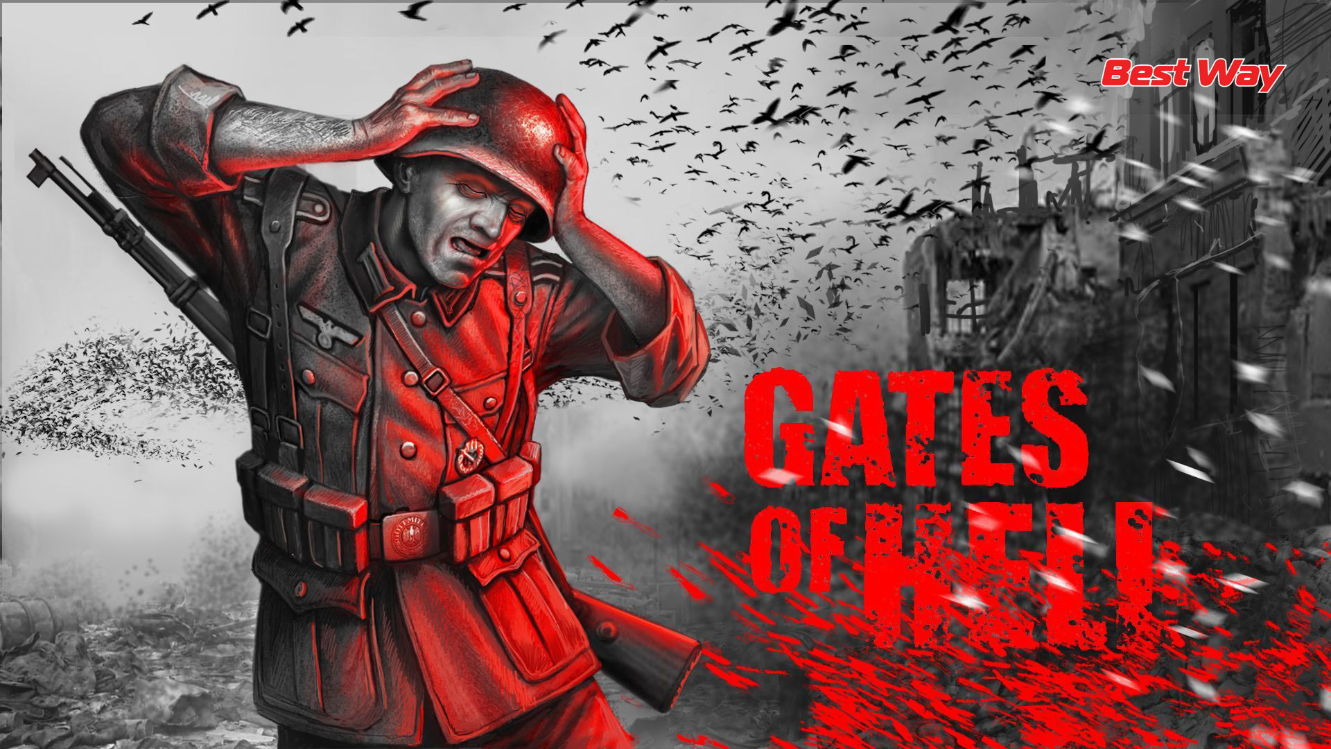 Иллюстрация Арт -Gates of hell 1. в стиле 2d | Illustrators.ru