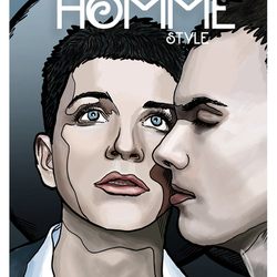 HOMME Magazine Cover