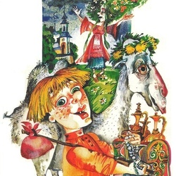 Автор и художник  - НАДЕЖДА БЕЛЯКОВА - иллюстрация для обложки  книги сказок "СКАЗКИ МУХИ ЖУЖЖАЛКИ"