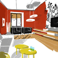 Sketch 3/ livingroom