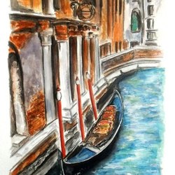 Канал.Венеция.Италия