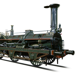 Crampton locomotive