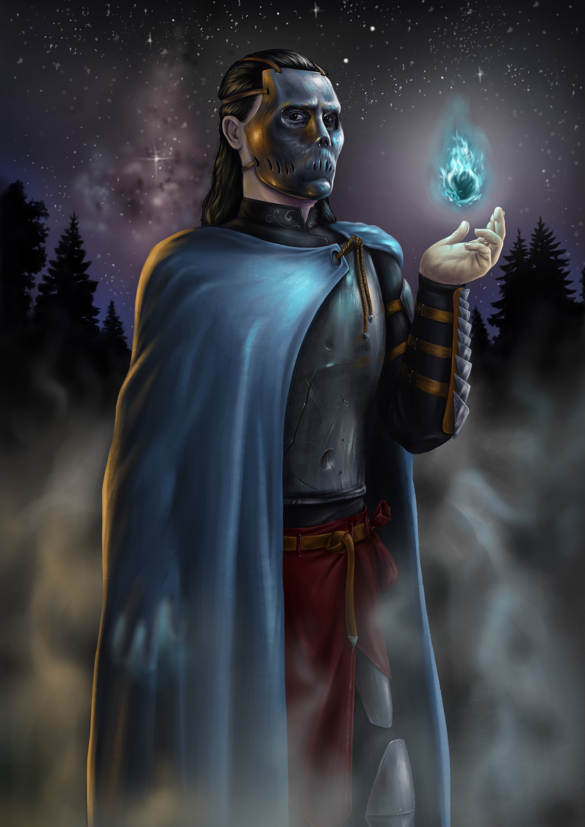 Темный маг 1. Dark Wizard. Маг из черного Адама. Аргеон темномордый. Ученый маг арт.
