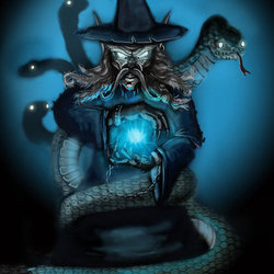 Evil wizard