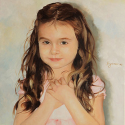 портрет маленькой девочки