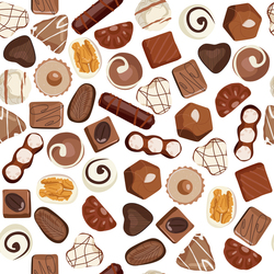 Паттерн шоколадные конфеты