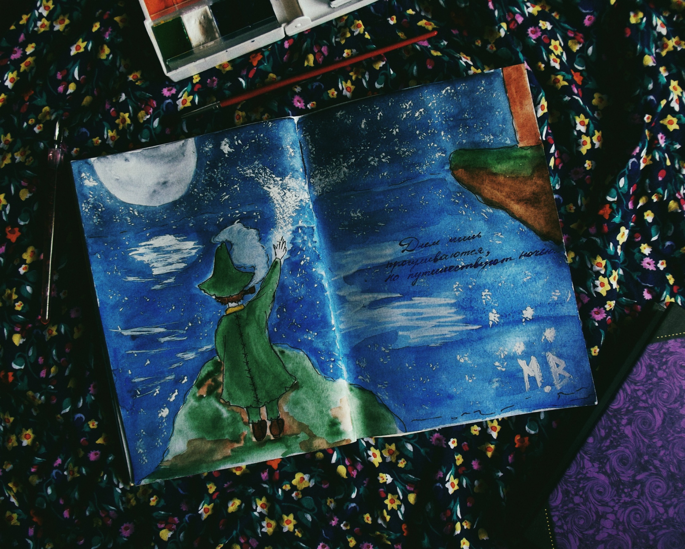 Снусмумрик и звезды