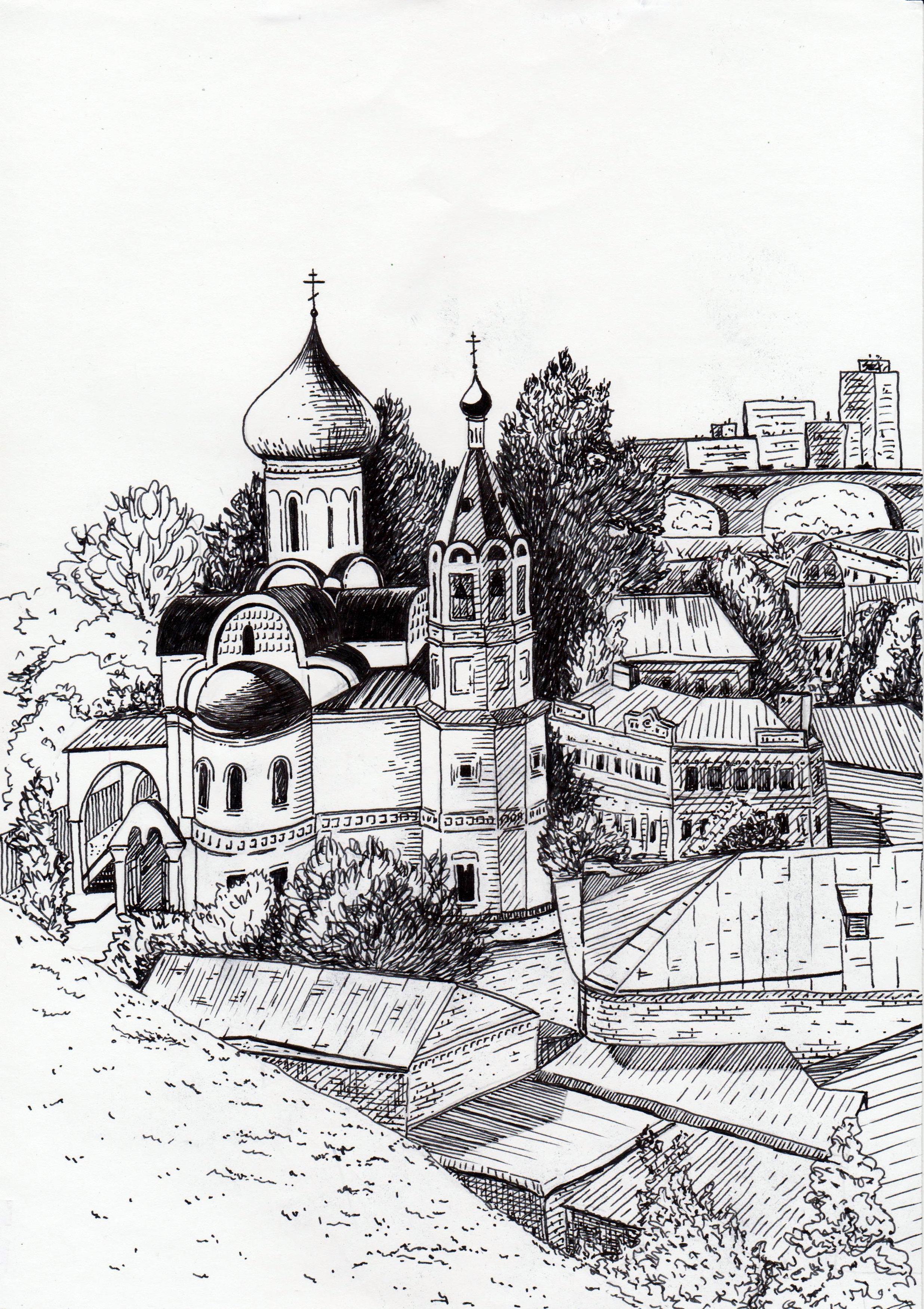 Церковь иллюстрация