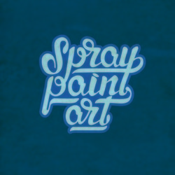 Spray paint art