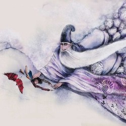 "Земляника под снегом"японская народная сказка