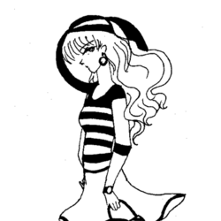 Девушка модель