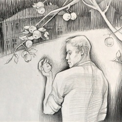 Иллюстрации к поэме А.Рудта  "Плотина"