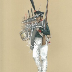Гренадер,Россия 1812-1815г.
