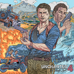 UNCHARTED 4 Comicart