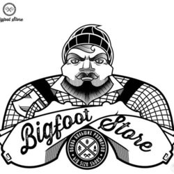 Logo for shop "Bigfoot store"