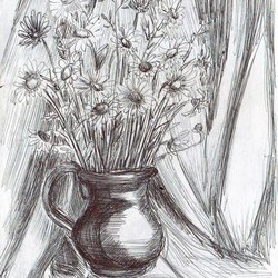 Букет ромашек