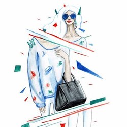 Fashion illustration Hornadine