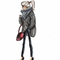 Fashion illustration Hornadine