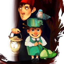 Over the garden wall