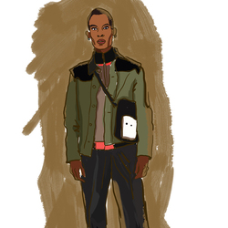sketch for GIVENCHY 