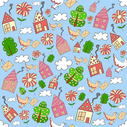 Childish seamless pattern