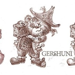 Почти морские волки..))sketch of the character