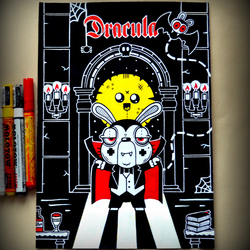 скетч "Dracula"