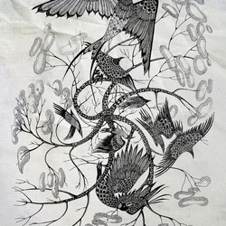 Birds and trees