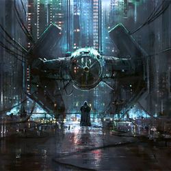 Concept art for Star wars