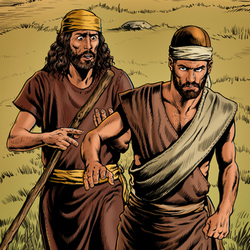 2016, Adam and Cain in the Field Colored (with E. Yordanov)