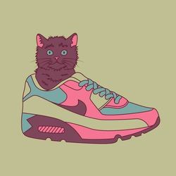 Nike & cat