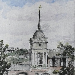 Смоленск, надвратная Одигитриевская церковь