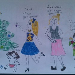 домашний праздник 4