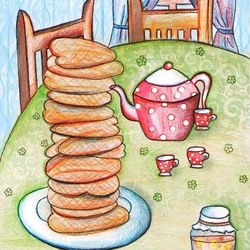 Вафельное сердце