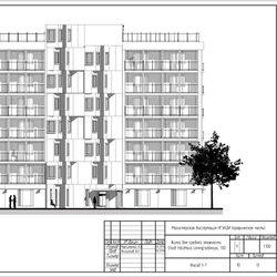 Диплом Магистра/Жилой дом средней этажности с применением несущих деревянных конструкций