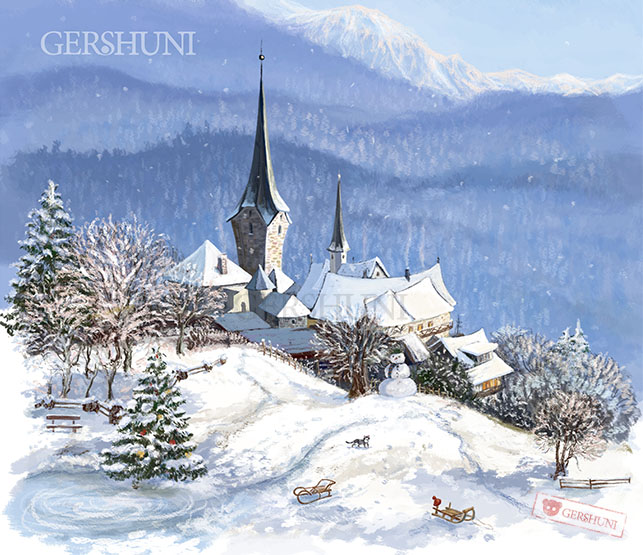 Austria winter. Зимняя Австрия