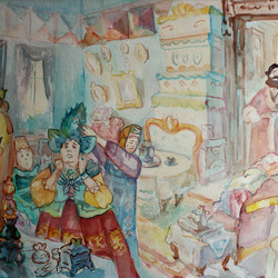 киноэскиз по произведению Бажова "Хозяйка медной горы"