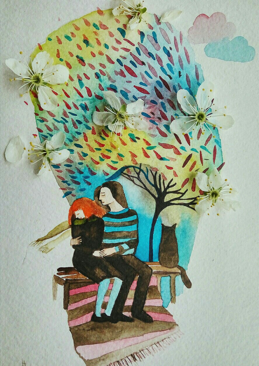 В майском саду