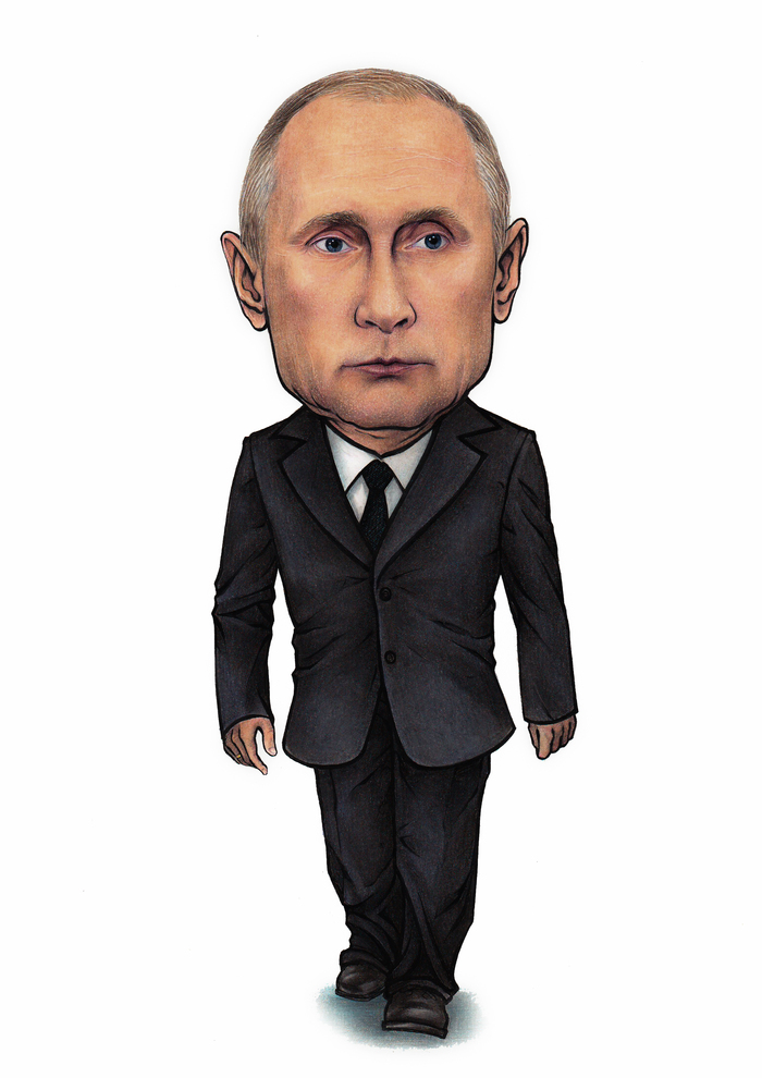 Путин картинка рисунок