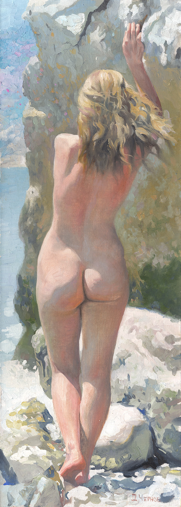 Main 2007 summer beauty oil on canvas 70x25 1700