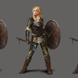 Shieldmaiden variations