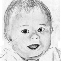 Малыш доволен