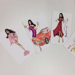Fashion cards