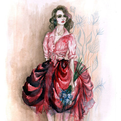 фэшн иллюстрация