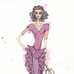 модная илюстрация