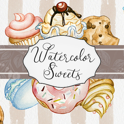 Watercolor Sweets